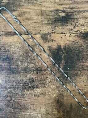 David Yurman Box Chain Necklace in Sterling Silver - 2.7mm - 20"